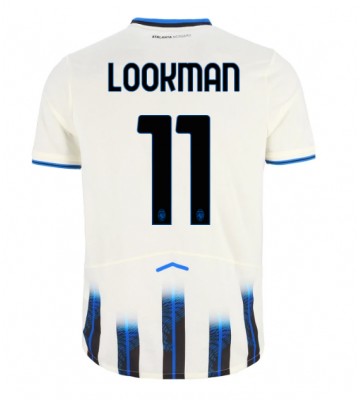 Lacne Muži Futbalové dres Atalanta Ademola Lookman #11 2025-26 Krátky Rukáv - Preč